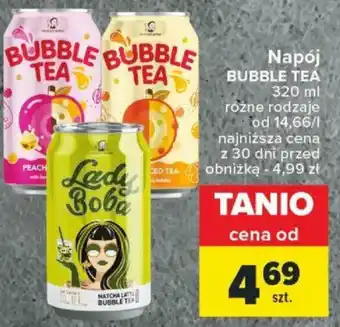Carrefour Napój BUBBLE TEA 320 ml oferta
