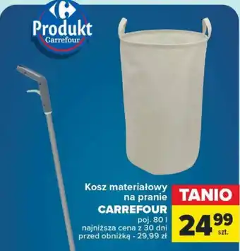 Carrefour Market Kosz materiałowy na pranie oferta