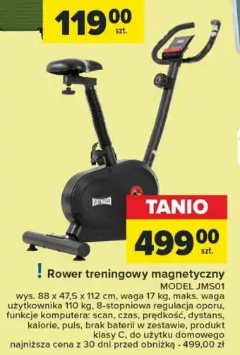 Carrefour Market Rower treningowy magnetyczny oferta