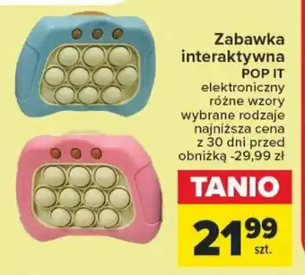 Carrefour Market Zabawka interaktywna oferta