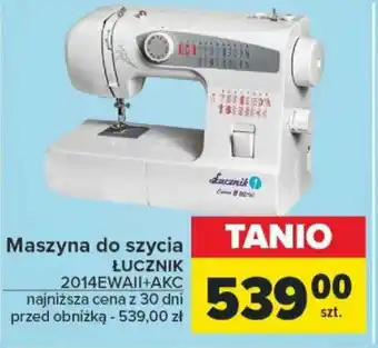 Maszyna do szycia ŁUCZNIK 2014EWAII+AKC