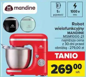 Carrefour Market Robot wielofunkcyjny MANDINE MSM1000-21 oferta