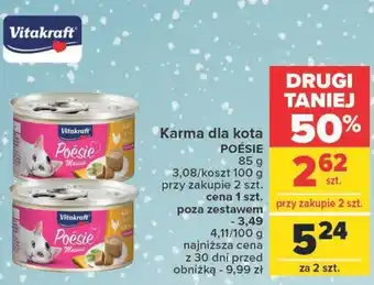 Carrefour Karma dla kota POÉSIE oferta