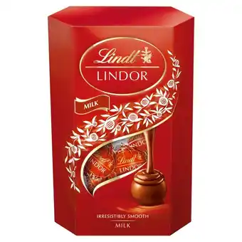 Auchan Lindt Lindor Praliny z czekolady mlecznej 200 g oferta