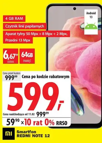 Media Expert Smartfon Redmi oferta