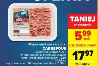 Carrefour Mięso mielone Carrefour oferta