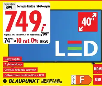 Media Expert Telewizor Blaupunkt oferta