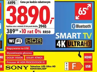 Media Expert Telewizor Sony oferta