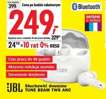 Media Expert Słuchawki bluetooth JBL oferta
