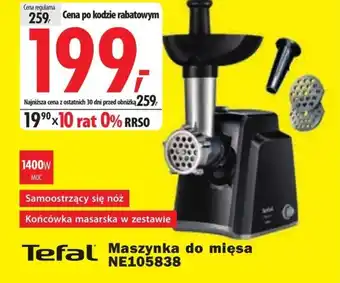 Media Expert Maszynka do mielenia mięsa Tefal oferta
