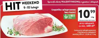 Intermarche Łopatka wieprzowa bez kości 1 kg oferta