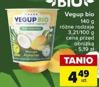 Carrefour Vegup bio 140g oferta