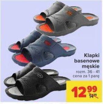 Carrefour Klapki basenowe męskie oferta
