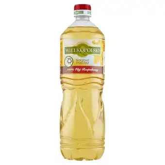 Auchan Wielkopolski Olej rzepakowy 100% 1 l oferta