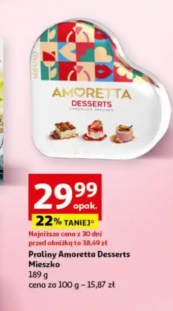 Auchan Praliny Amoretta oferta