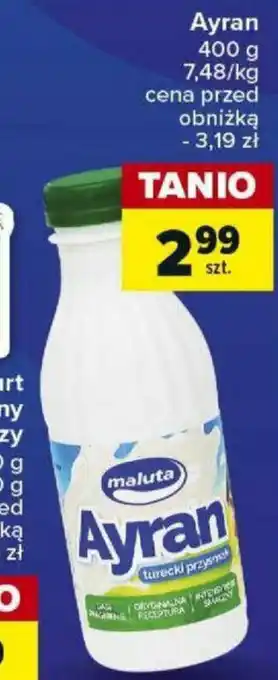 Carrefour Ayran 400g oferta