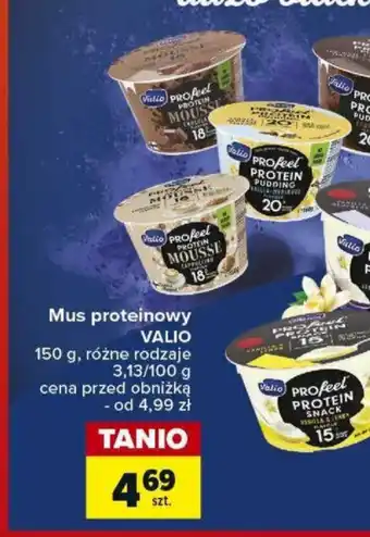 Carrefour Mus proteinowy VALIO 150g oferta