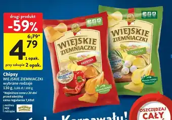 Intermarche Chipsy 130 g oferta