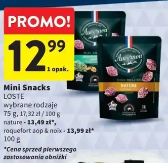 Intermarche Mini Snacks 75 g oferta