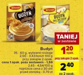 Carrefour Budyń 35-60 g oferta