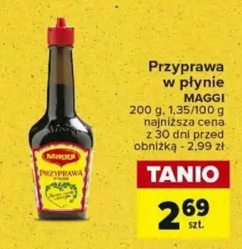 Carrefour Przyprawa w płynie MAGGI 200 g oferta