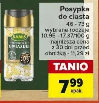 Carrefour Posypka do ciasta 46-73 g oferta