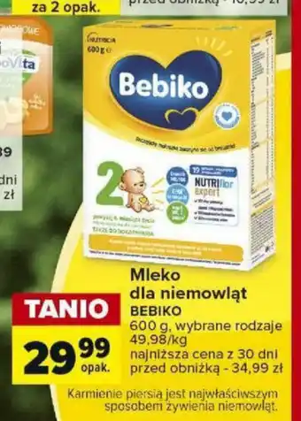 Carrefour Mleko dla niemowląt BEBIKO 600 g oferta