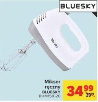 Carrefour Mikser ręczny BLUESKY BHM150-20 oferta