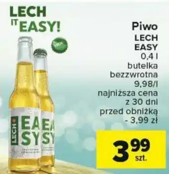 Carrefour Piwo LECH EASY 0,4l oferta