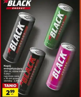 Carrefour Napój energetyzujący 250 ml oferta
