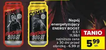 Carrefour Napój energetyzujący ENERGY BOOST 0,5l oferta