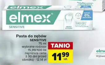 Carrefour Pasta do zębów SENSITIVE 75ml oferta