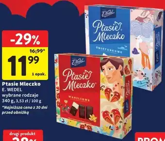 Intermarche Ptasie Mleczko 340 g oferta
