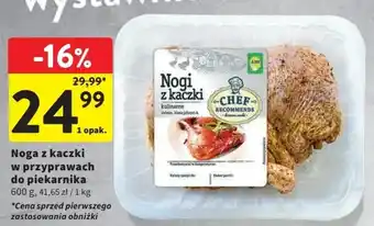 Intermarche Noga z kaczki w przyprawach do piekarnika 600 g oferta