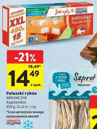 Intermarche Paluszki rybne 450 g oferta