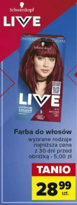 Carrefour Farba do włosów oferta