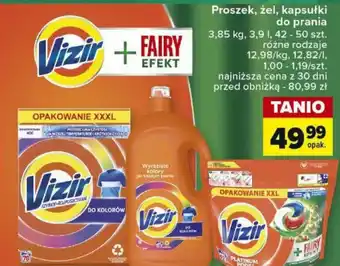 Carrefour Proszek, żel, kapsułki do prania 3,85 kg, 3,9l, 42 - 50 szt. oferta
