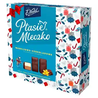 Stokrotka Express E. Wedel Ptasie mleczko waniliowo-czekoladowe w czekoladzie deserowej 340 g oferta