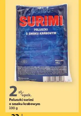 Auchan Paluszki surimi S! oferta