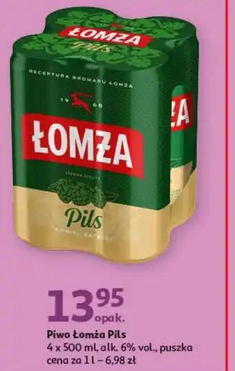 Auchan Piwo Łomża oferta
