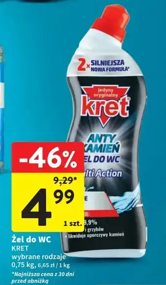 Intermarche Żel do WC 0,75 kg oferta