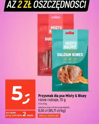 Dealz Przysmak dla psa Misty & Bluey 70 g oferta