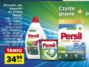 Carrefour Proszek żel kapsułki do prania PERSIL 1,48-1,65kg/1,35-1,485l/18-22szt. oferta
