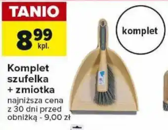 Carrefour Komplet szufelka + zmiotka oferta