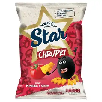 Żabka Star Chrupki o smaku pomidor z serem 125 g oferta