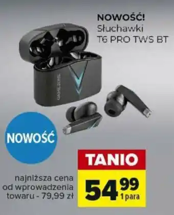 Carrefour Słuchawki T6 PRO TWS BT oferta