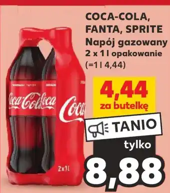 Kaufland Napój gazowany Coca-Cola oferta