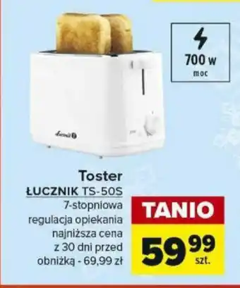 Carrefour Toster ŁUCZNIK TS-50S oferta