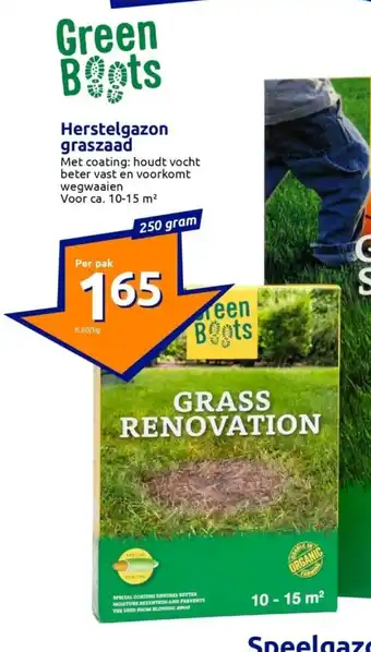 Action Green Boots Herstelgazon graszaad 250 g oferta