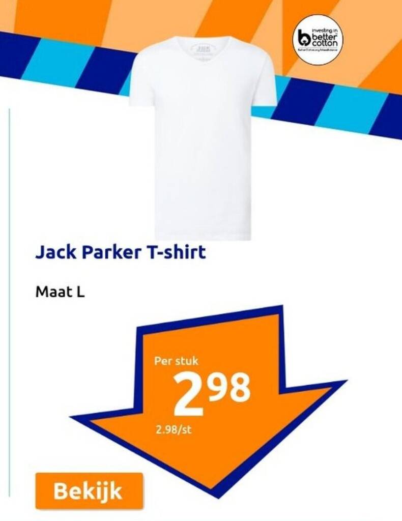 Promocja Jack Parker T shirt w Action